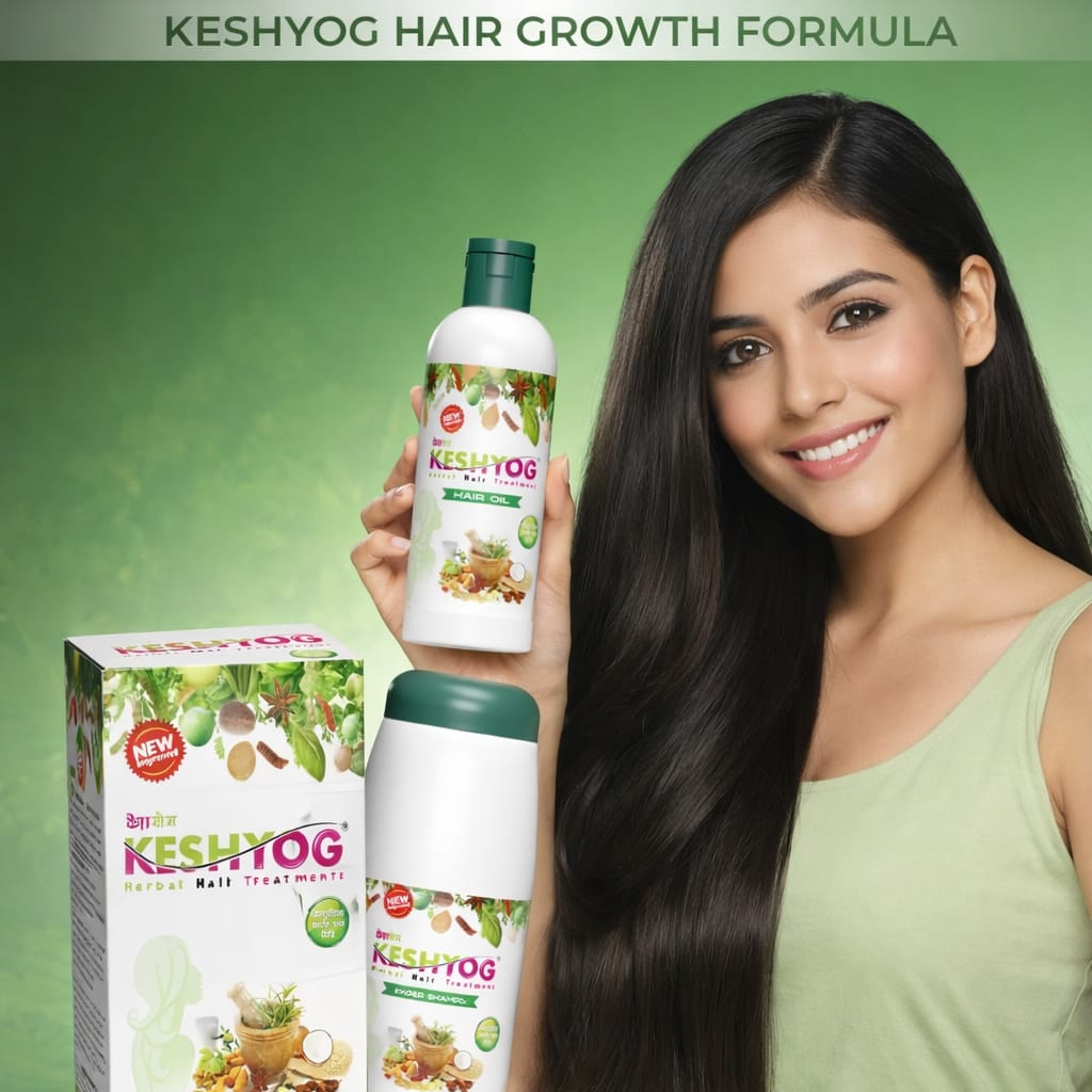 Keshyog Herbal Hair Treatment - Image 11