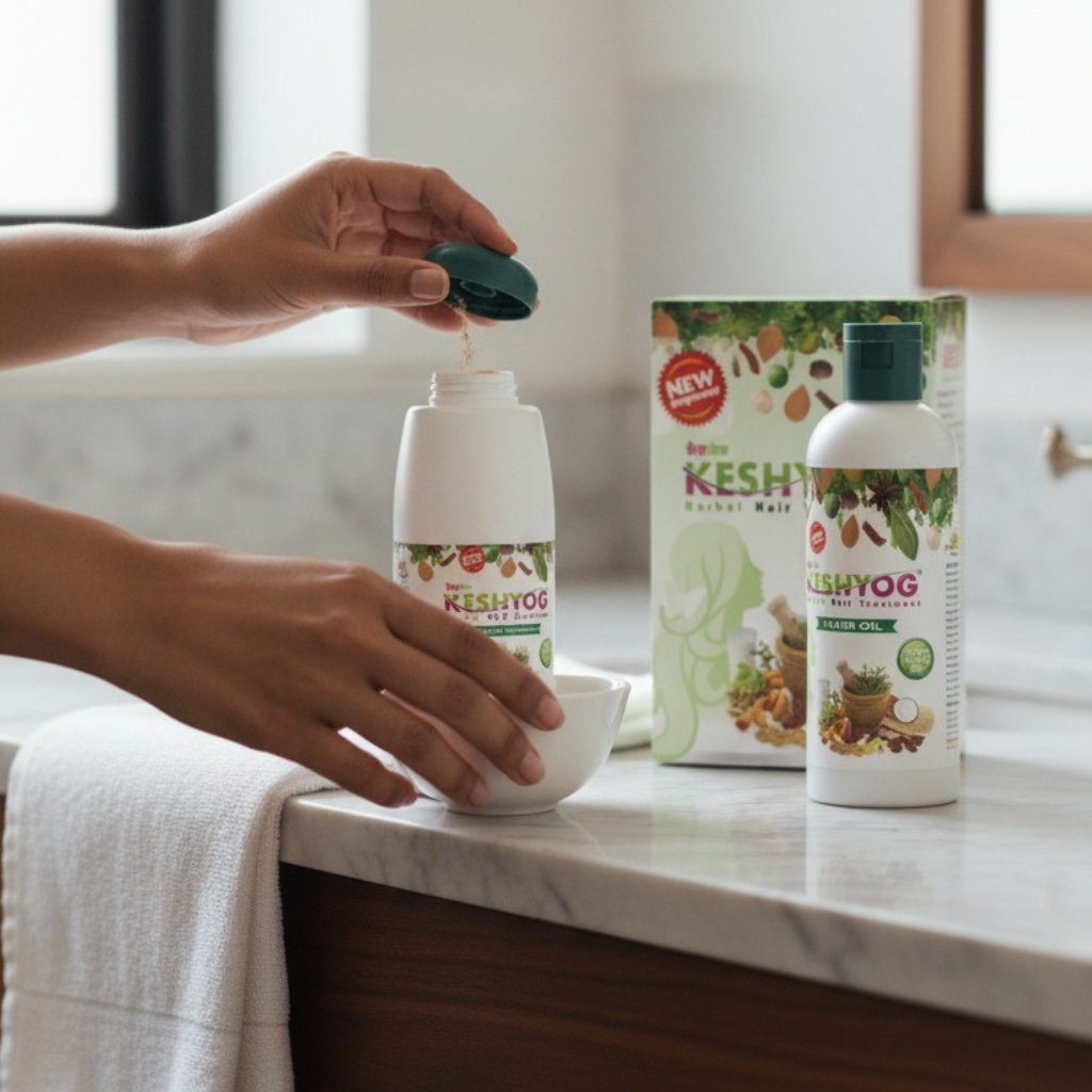 Keshyog Herbal Hair Treatment - Image 12